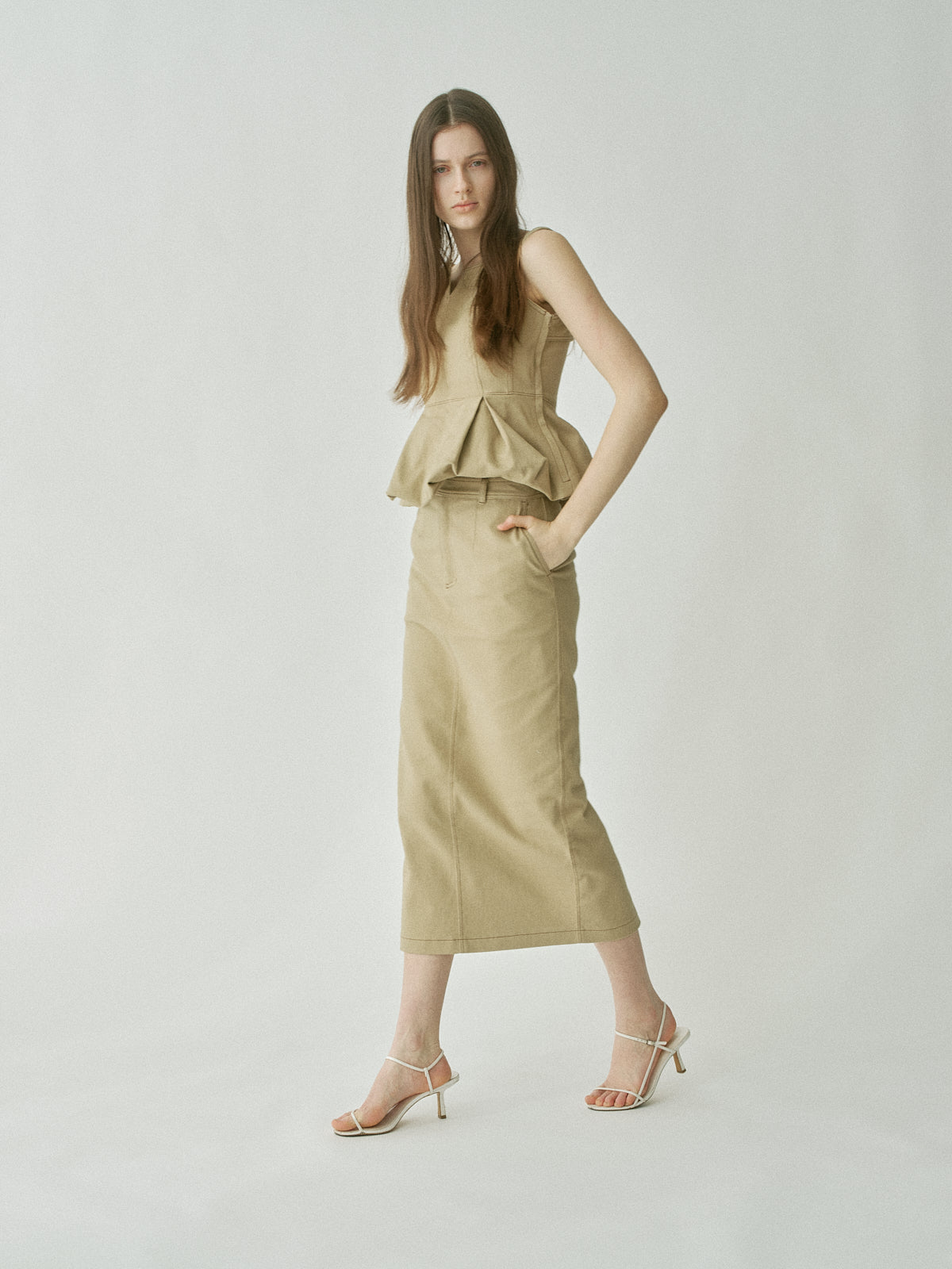 Structure Pencil Skirt