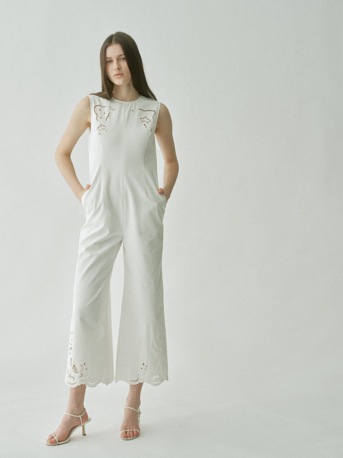 Jardin Cutwork Jumpsuit