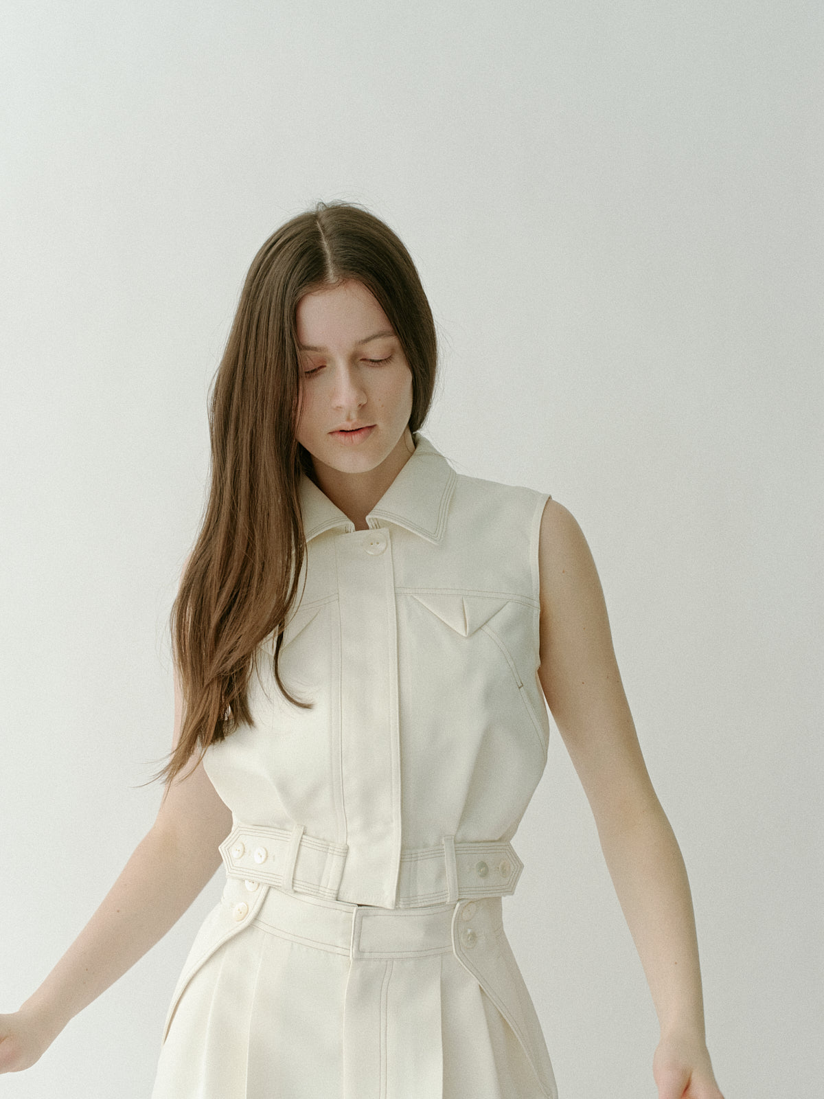 Architect Zip Compact Top – L'AUBE BLANC