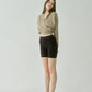 Pleats Cache-coeur Knit Tops