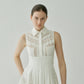 Asymmetric Lace Panel Dress