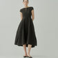 Keyneck Jacquard Dress