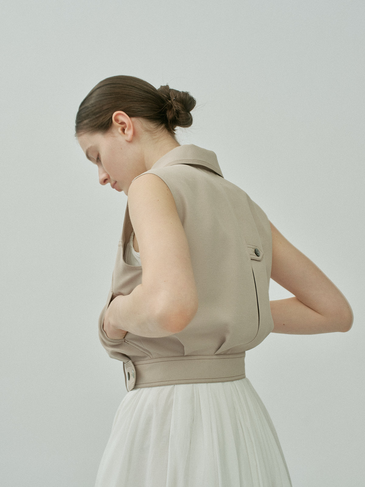 Architect Zip Compact Top – L'AUBE BLANC