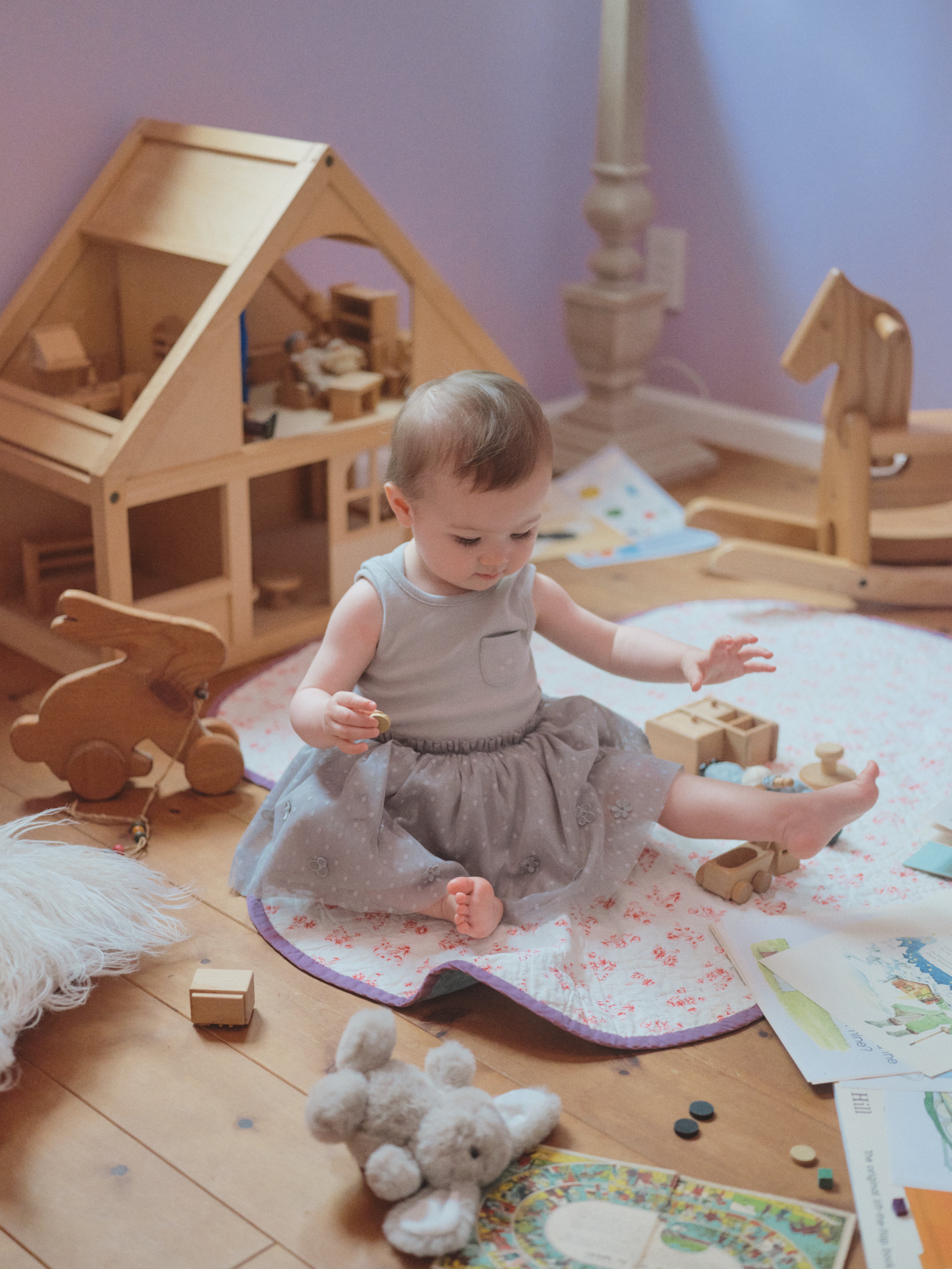 Little Garden Tulle Dress