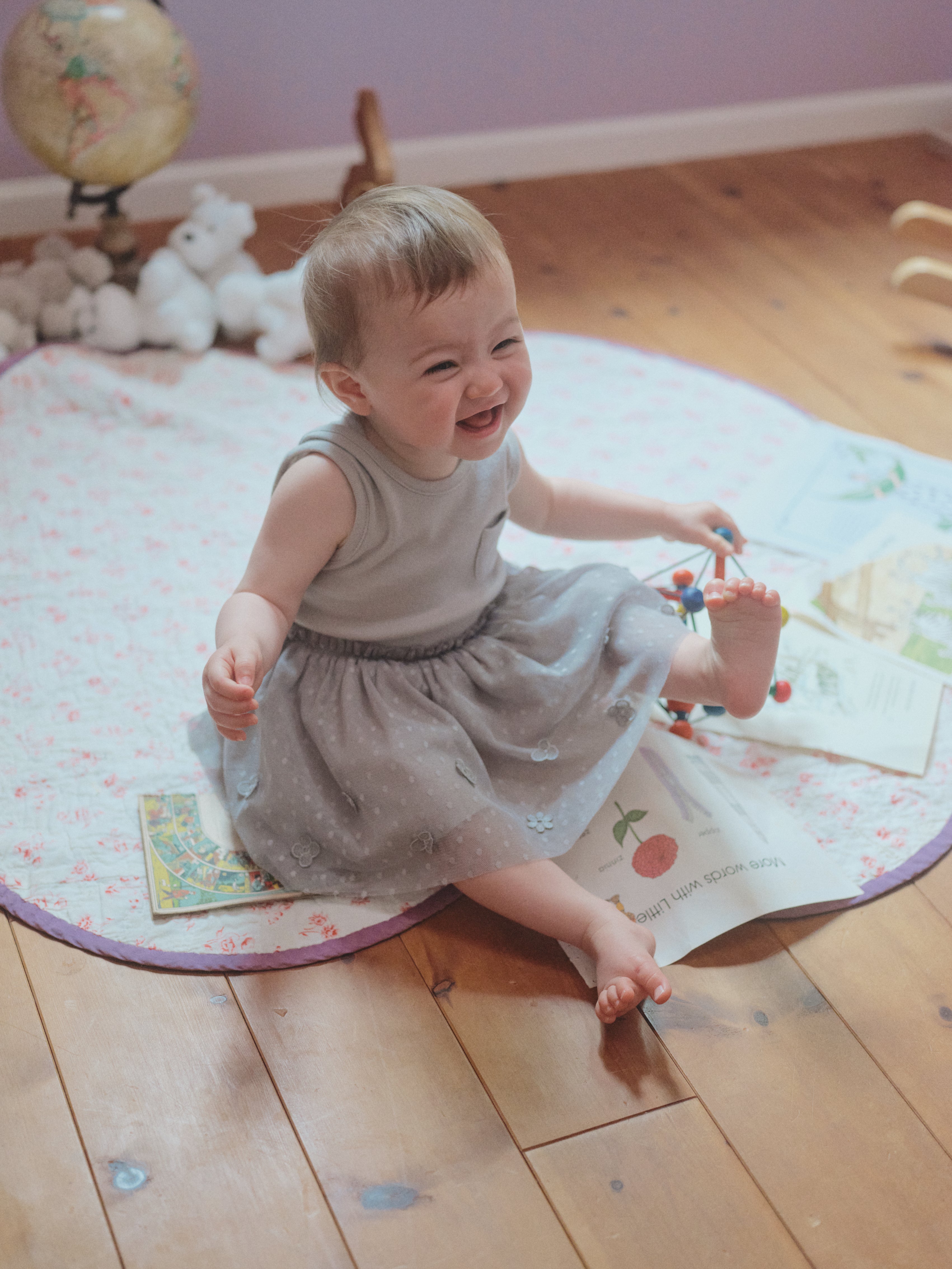 Little Garden Tulle Dress