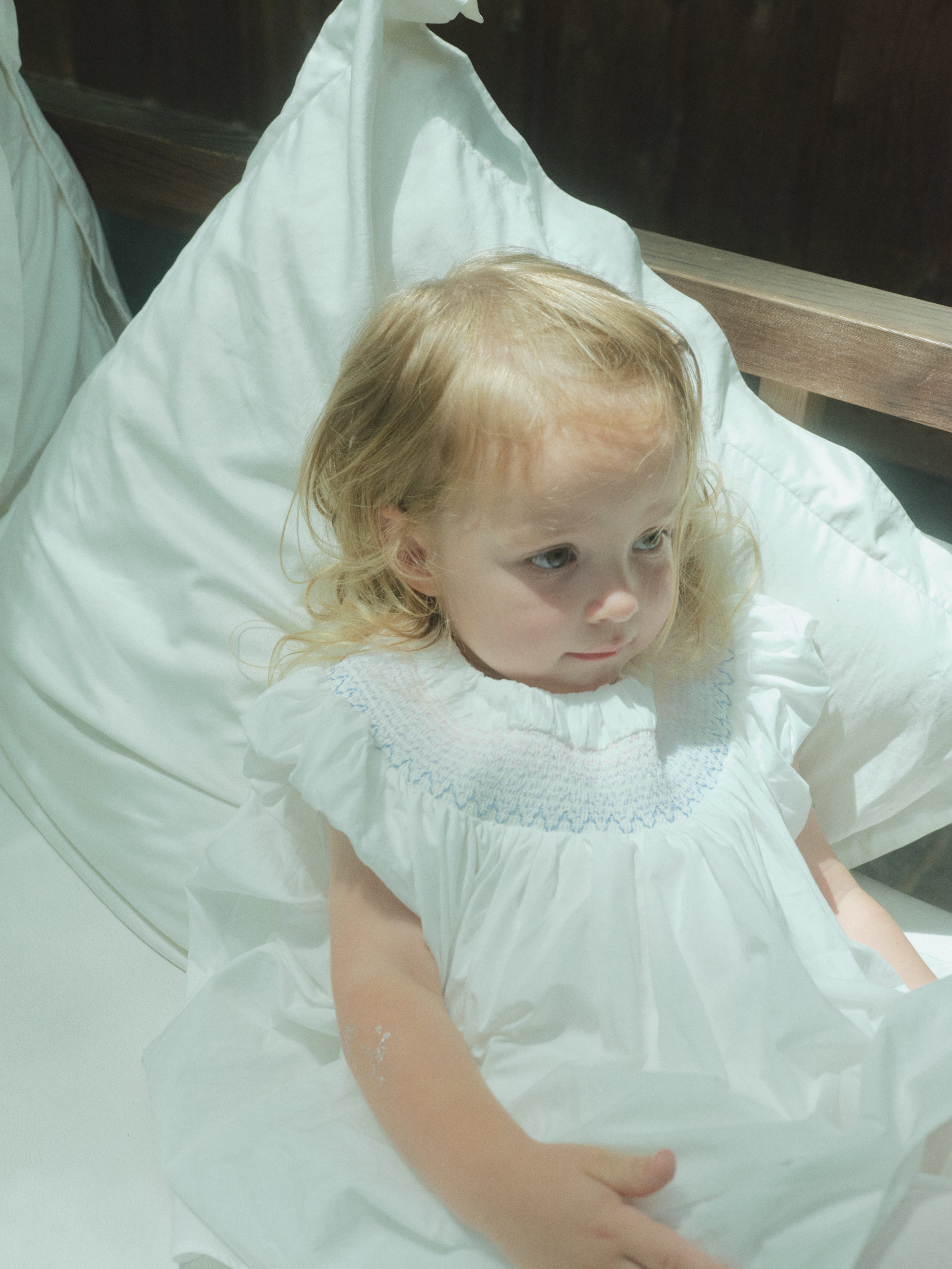 Rainbow Smocking Dress