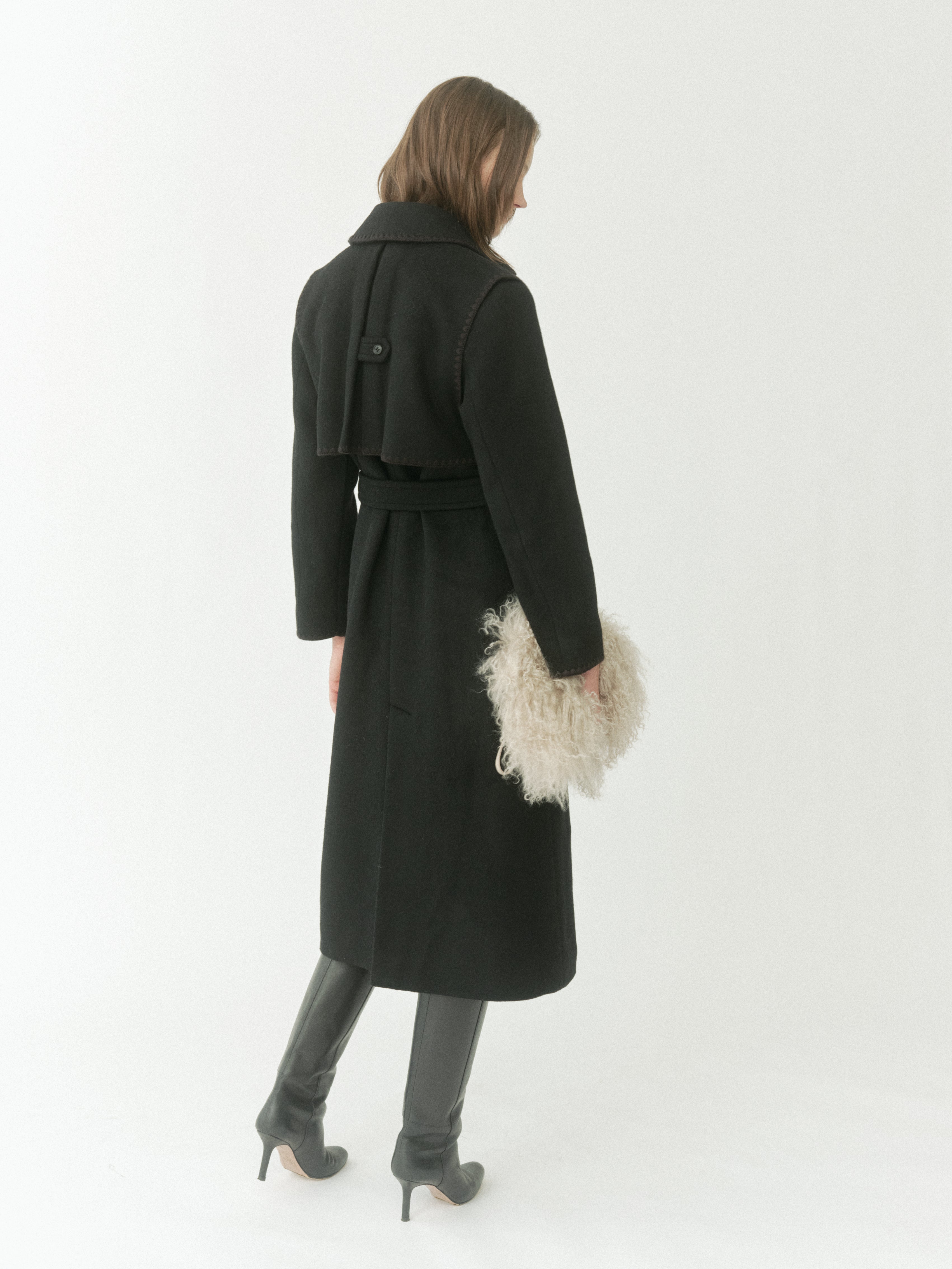 Royal Geelong Wool Trench Coat