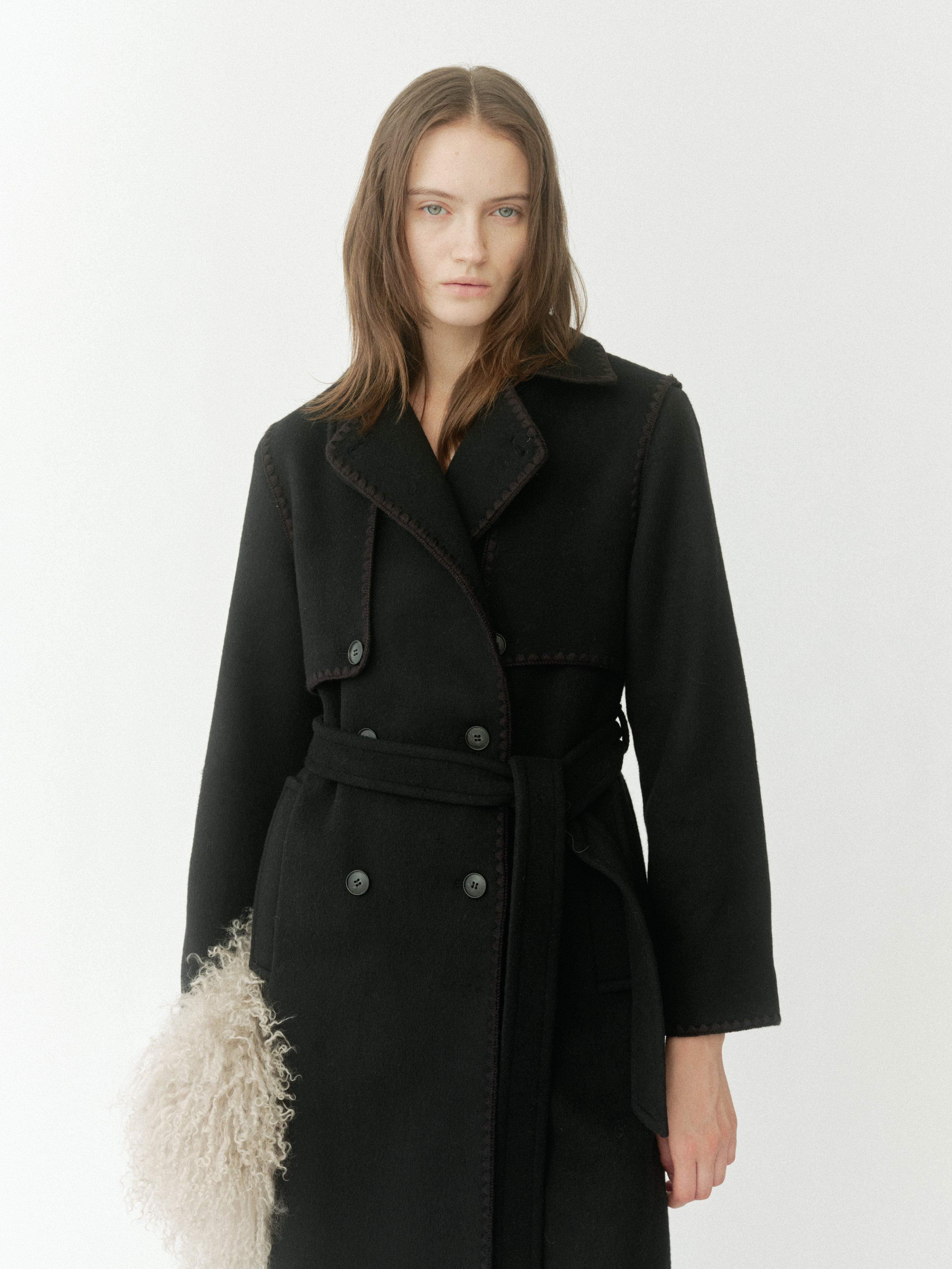 Royal Geelong Wool Trench Coat