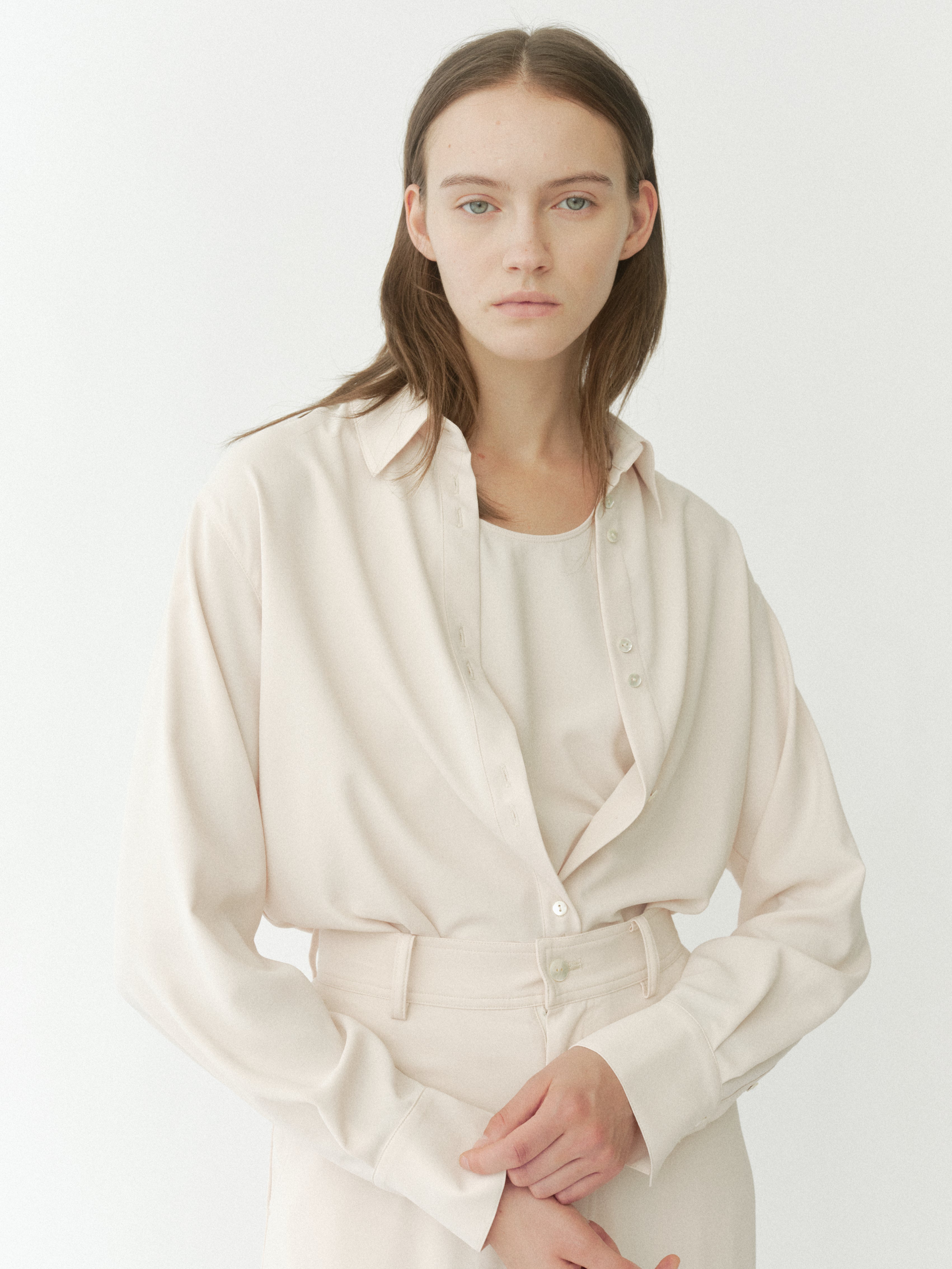 Fluid Matte Georgette Shirt