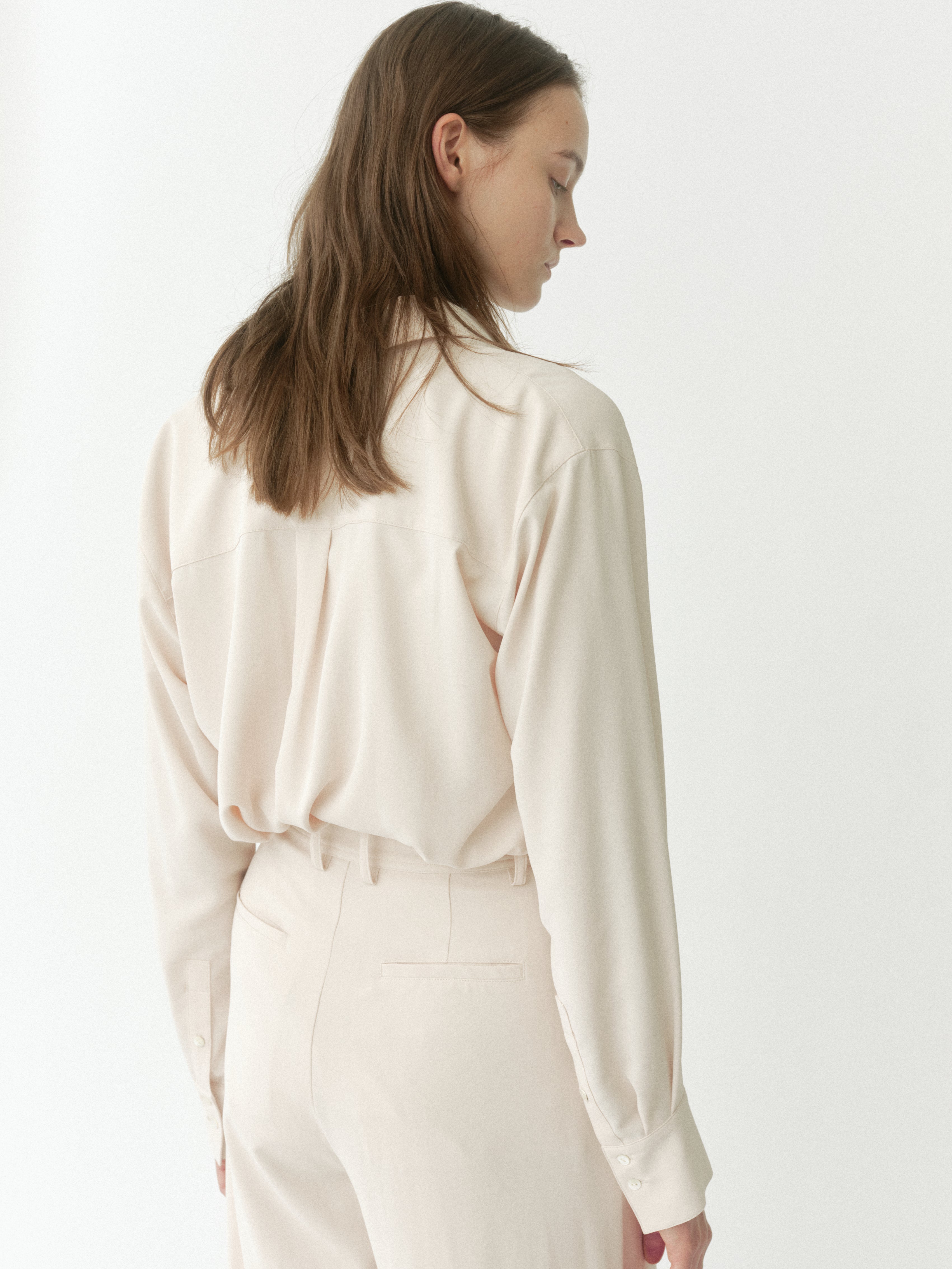 Fluid Matte Georgette Shirt