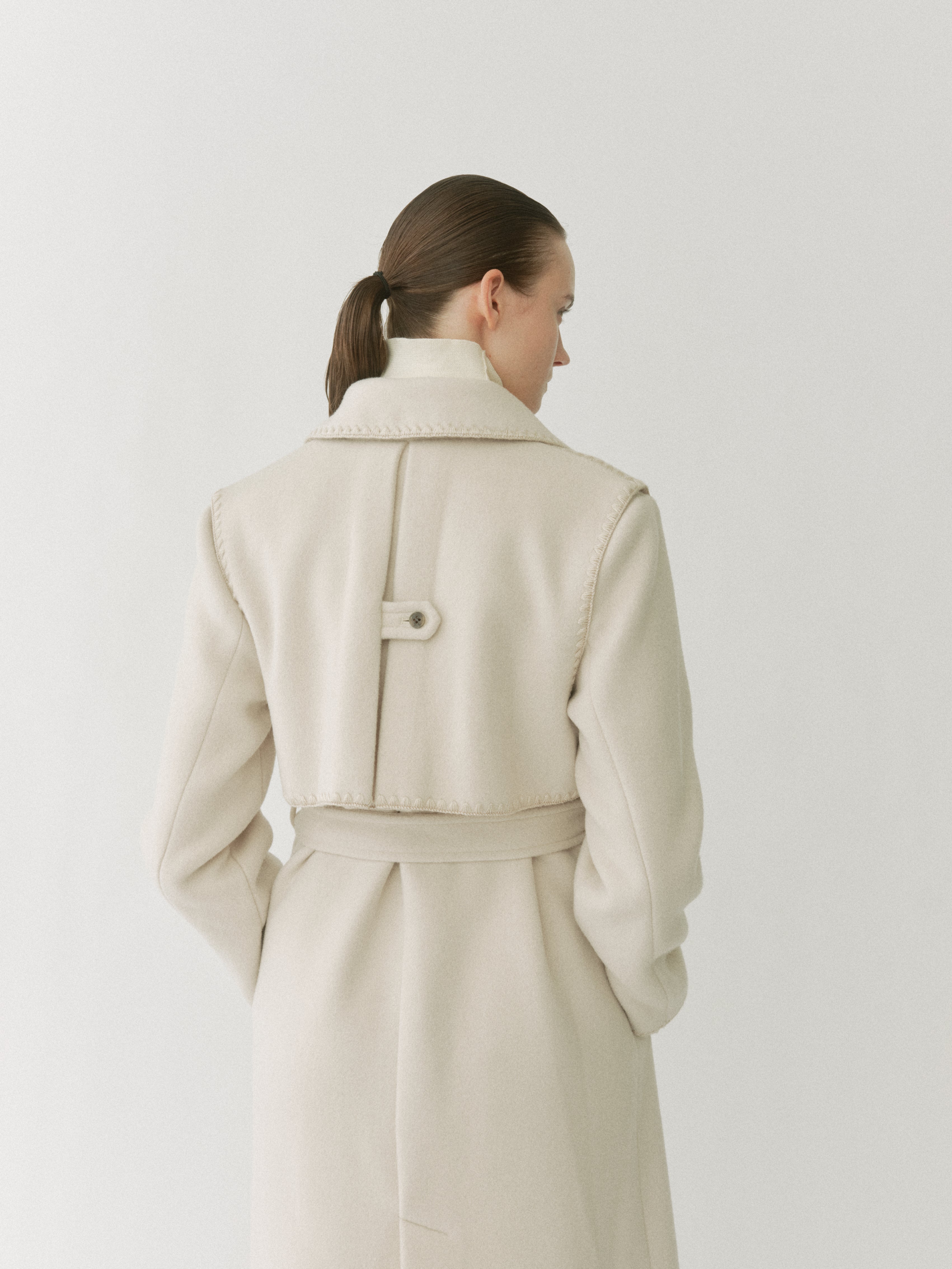 Royal Geelong Wool Trench Coat