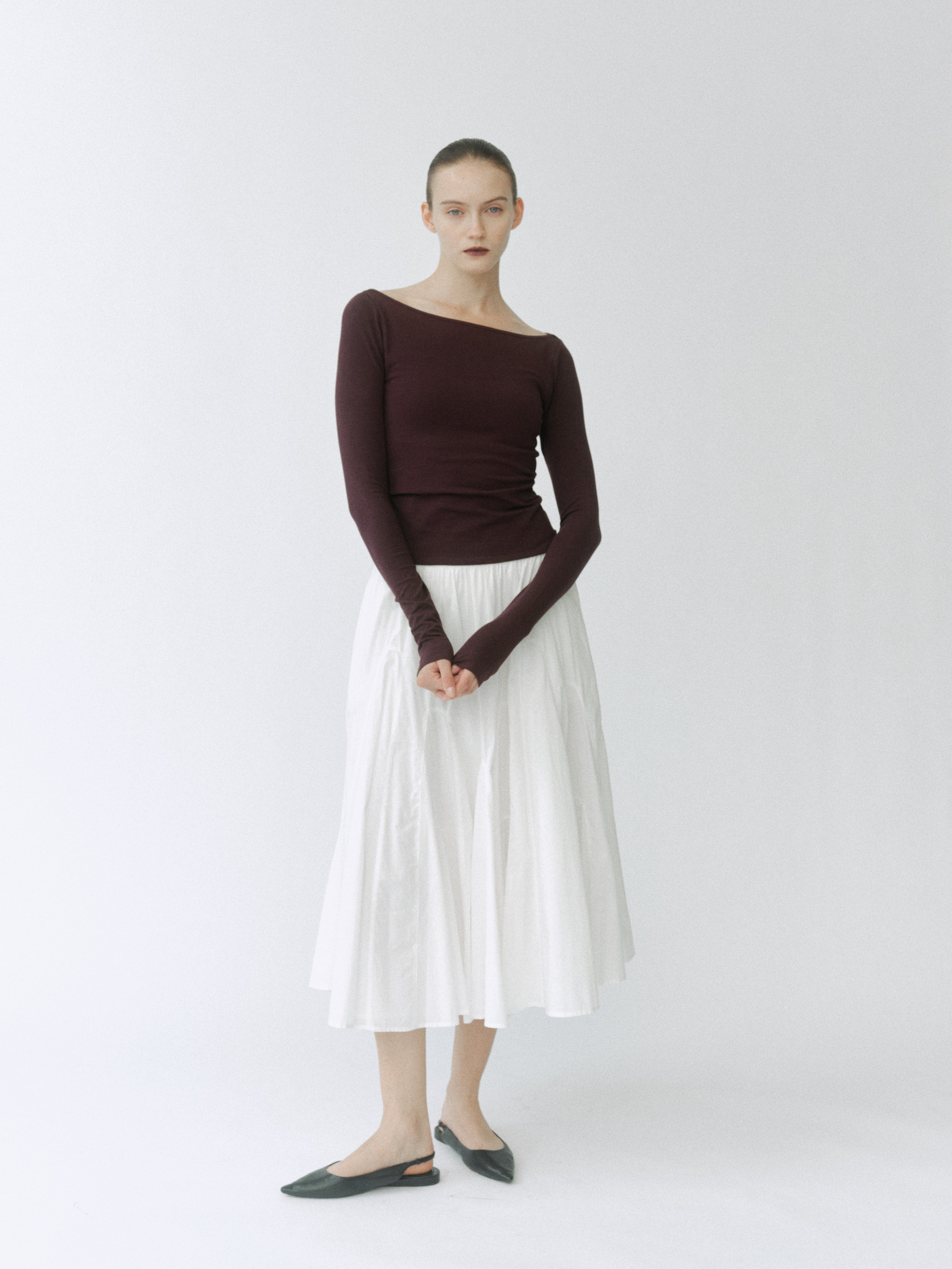 Arch Panel Flare Skirt
