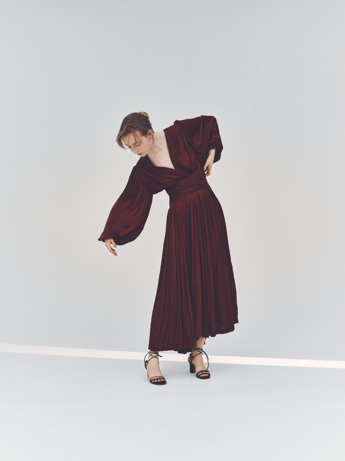Flare pleats Dress