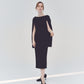 Narrow line Cape Dress