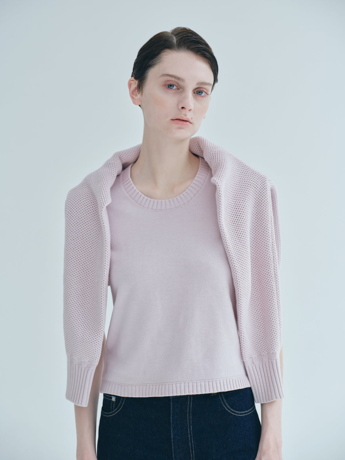 Crew neck Knit pullover