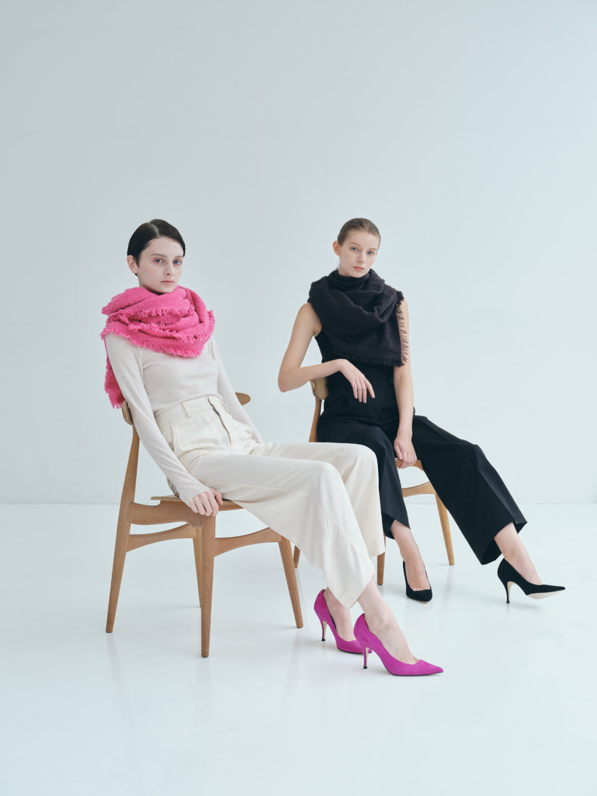 Square cut Pumps