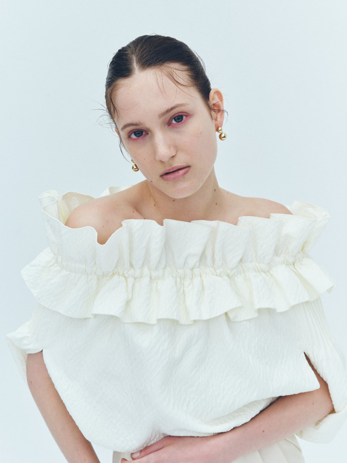 Raffle  balloon cape Blouse
