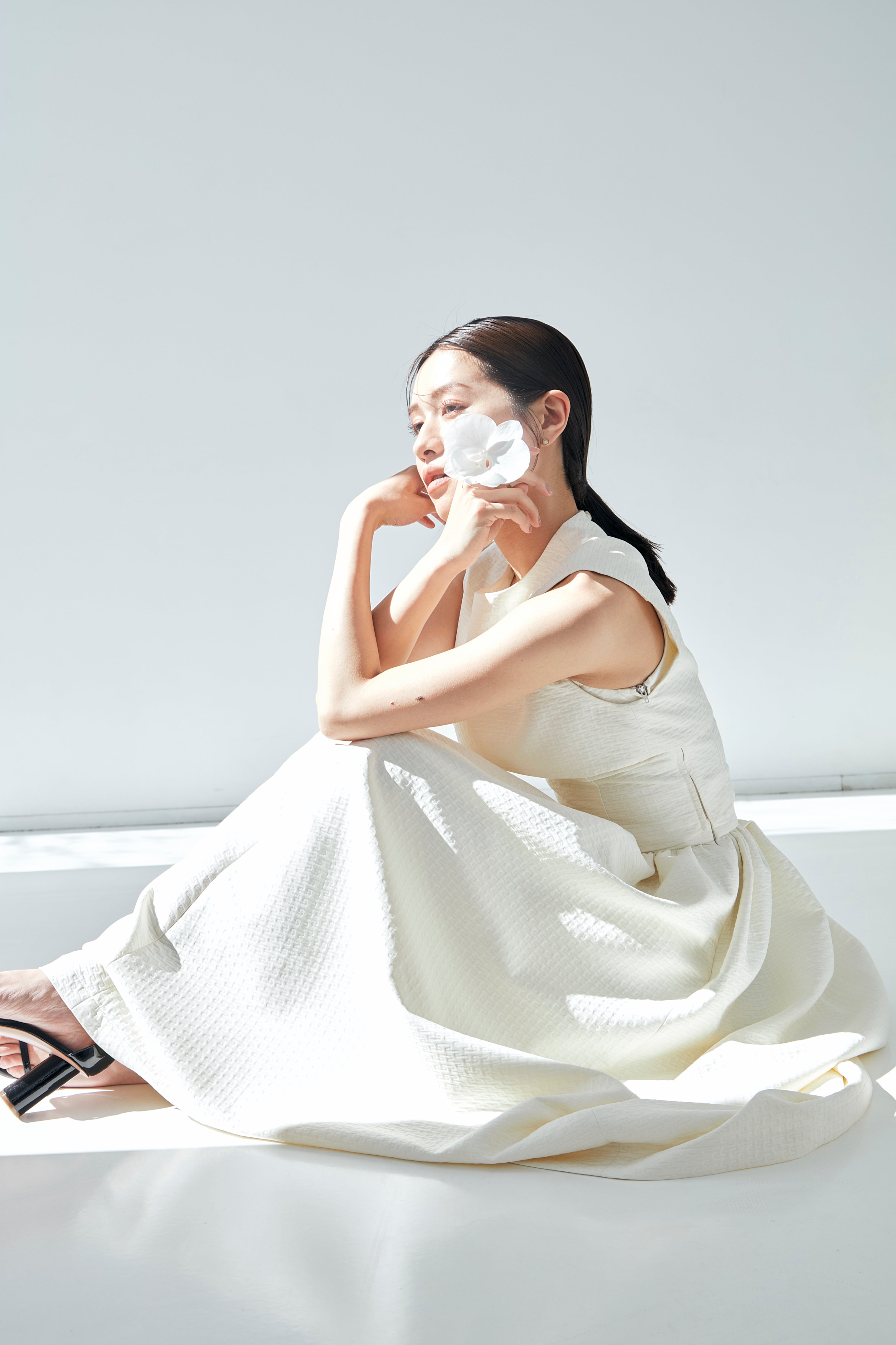 3way Jacquard dress