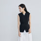 Round cut gilet
