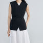 Round cut gilet