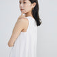 Paisley jacquard piping Dress[White]