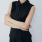 Embroidery collar Blouse