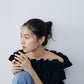 Raffle  balloon cape Blouse
