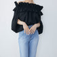 Raffle  balloon cape Blouse