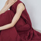 Paisley jacquard piping Dress[White]
