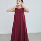 Paisley jacquard piping Dress[White]