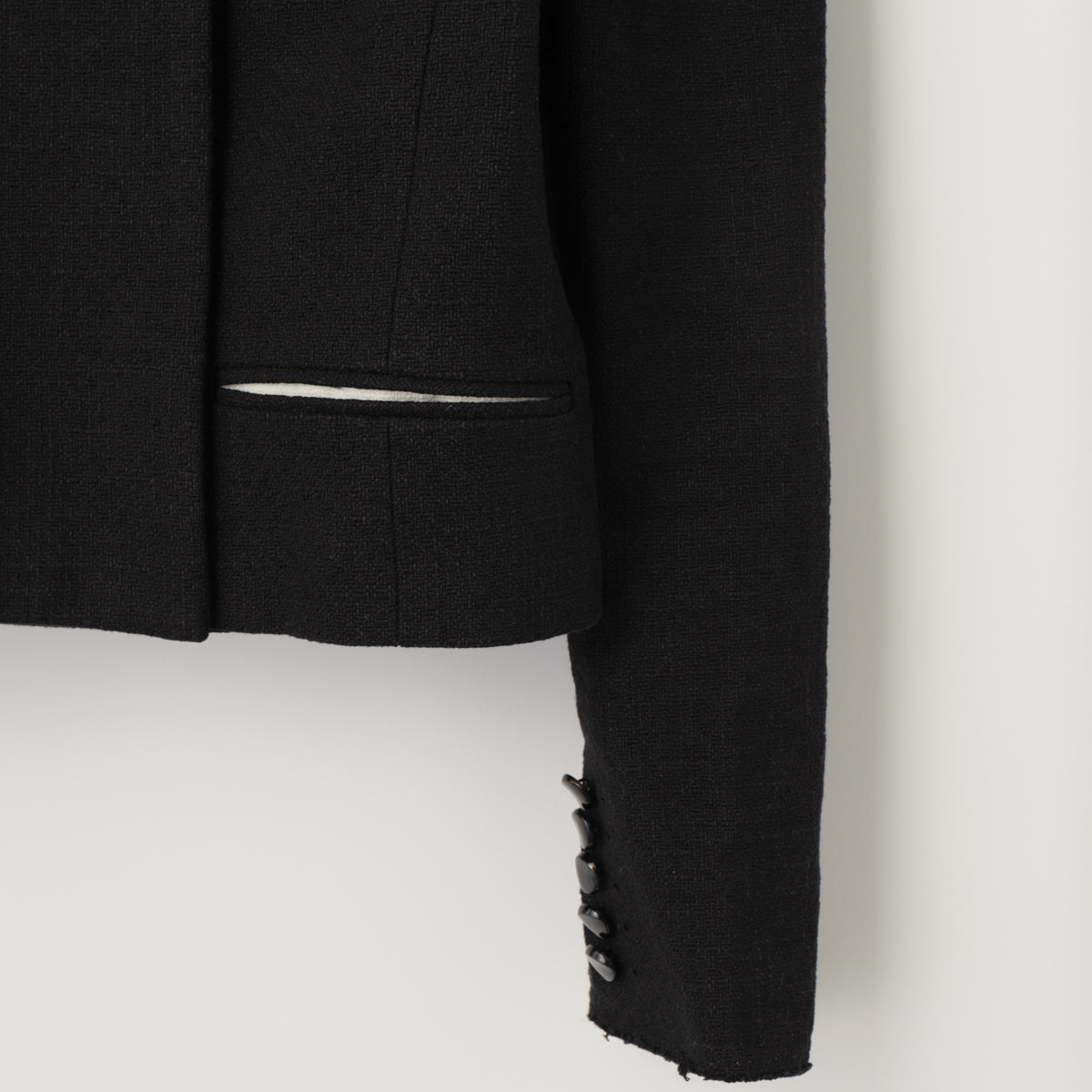 Gigot Sleeve Tweed Jacket