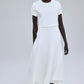 Double Knit Spiral Skirt