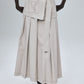 Wide Pleats Skirt