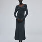 Cache-coeur Drape Jersey Dress
