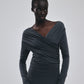Cache-coeur Drape Jersey Dress