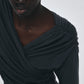 Cache-coeur Drape Jersey Dress