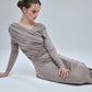 Cache-coeur Drape Jersey Dress