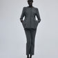 Double Knit Center Slit Pants