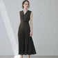 Shell Pleats Dress