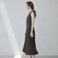 Shell Pleats Dress