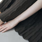 Shell Pleats Dress