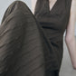 Shell Pleats Dress
