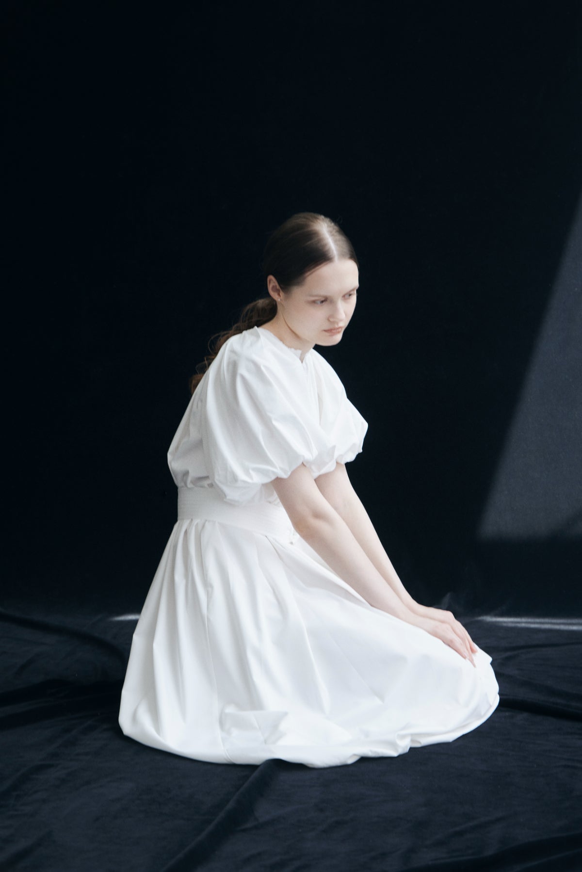 Balloon Sleeve Volume Dress