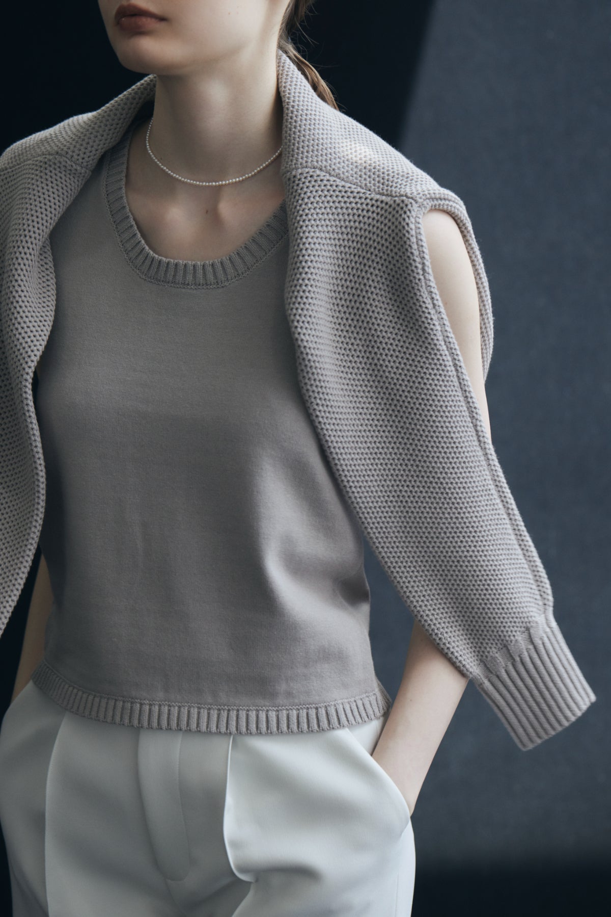 Sleeveless Knit Tops