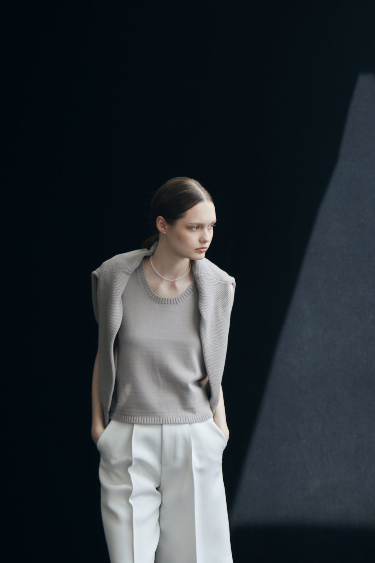 Sleeveless Knit Tops