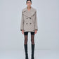 Signature Wide Lapel Mid Coat