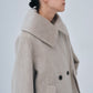 Signature Wide Lapel Mid Coat