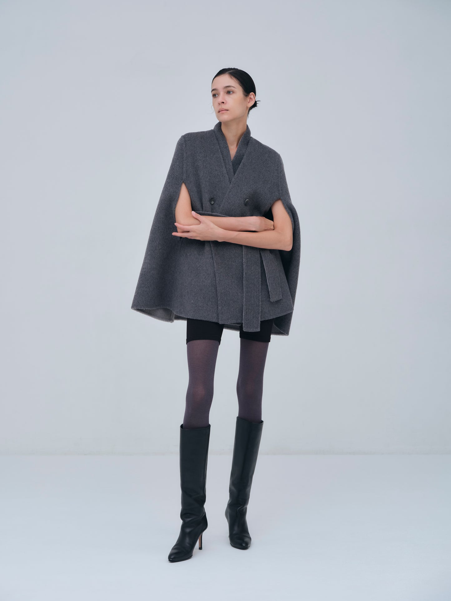 Dual Face Cape Coat