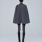 Dual Face Cape Coat