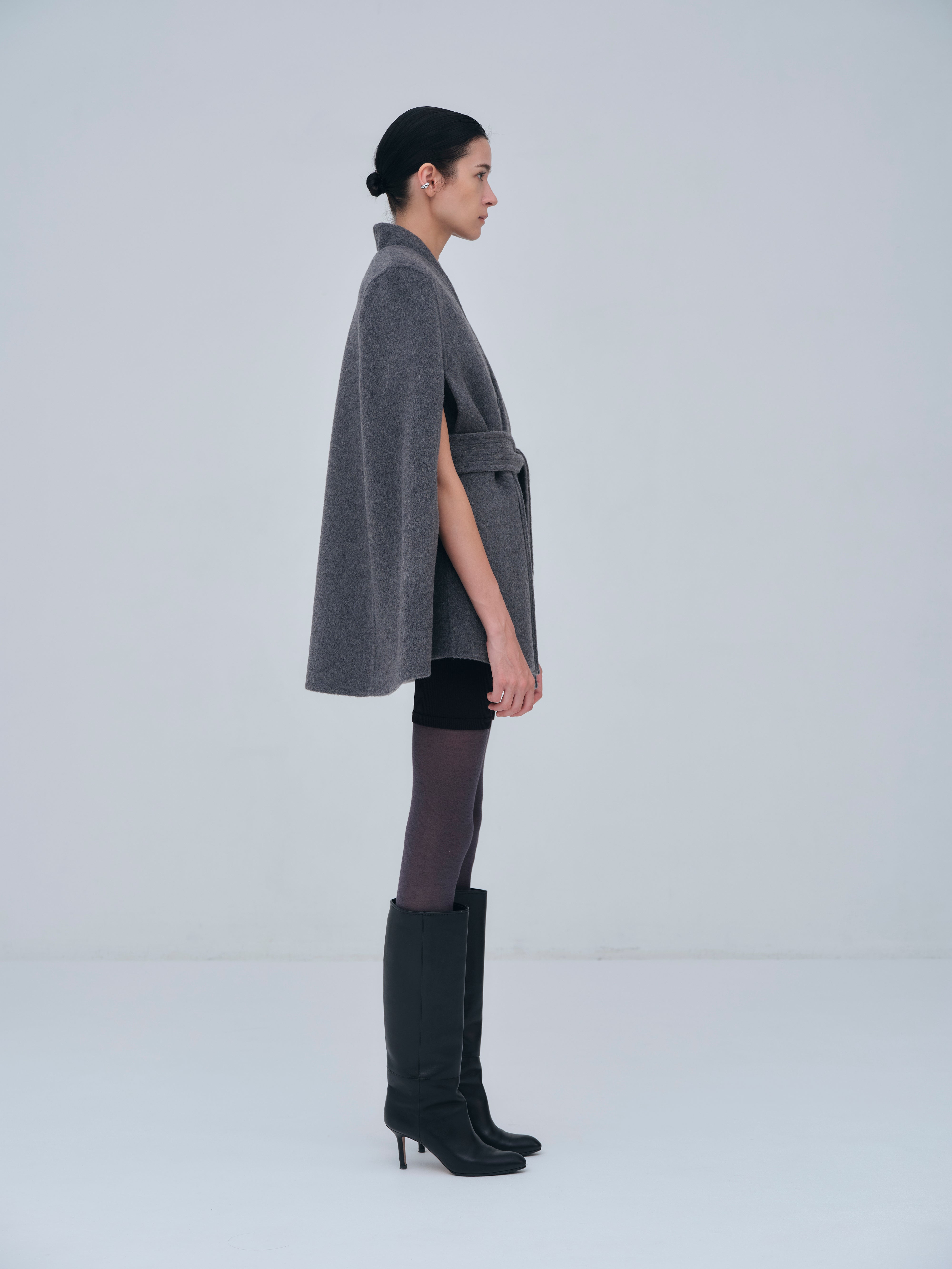 Dual Face Cape Coat